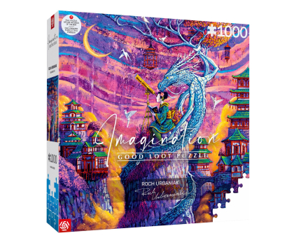 Puzzle z gier Good Loot Imagination Puzzle: Roch Urbaniak Sakura i Ryu / Sakura & Ry